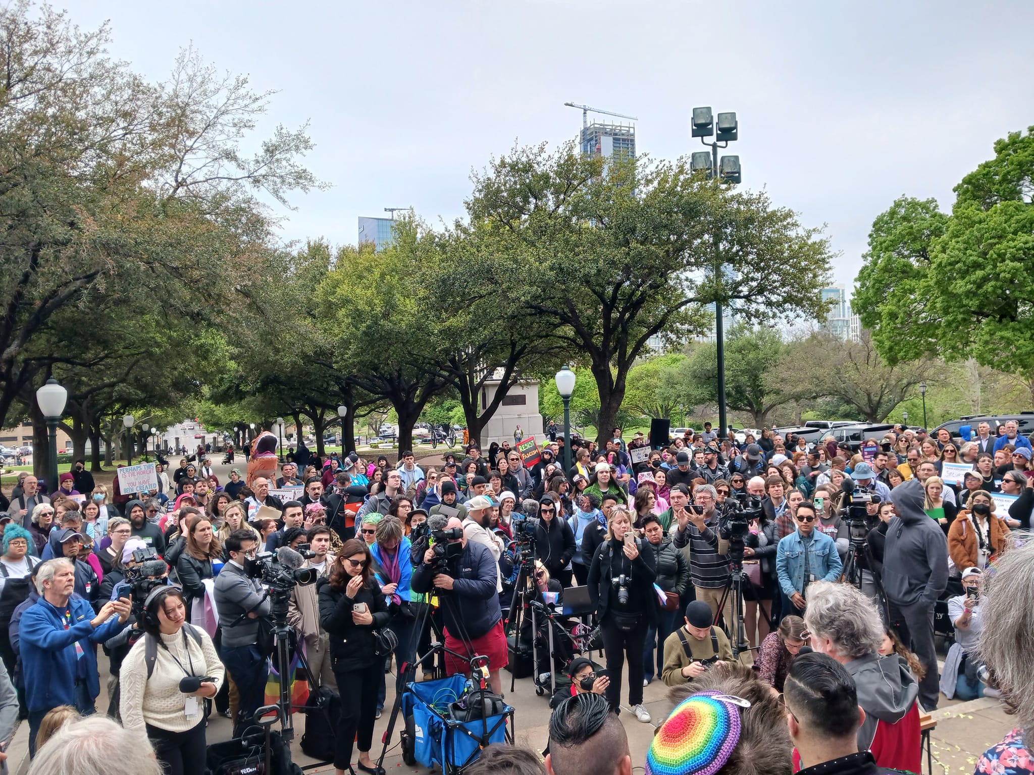 Transgender Rights Rally – Trans Masculine Alliance Houston